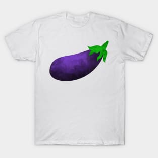 Watercolor Eggplants Art T-Shirt